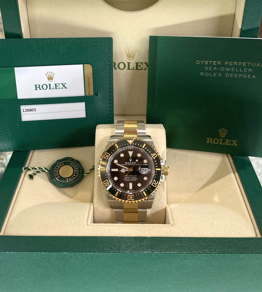 2019 Rolex Sea-Dweller 126603 Watch