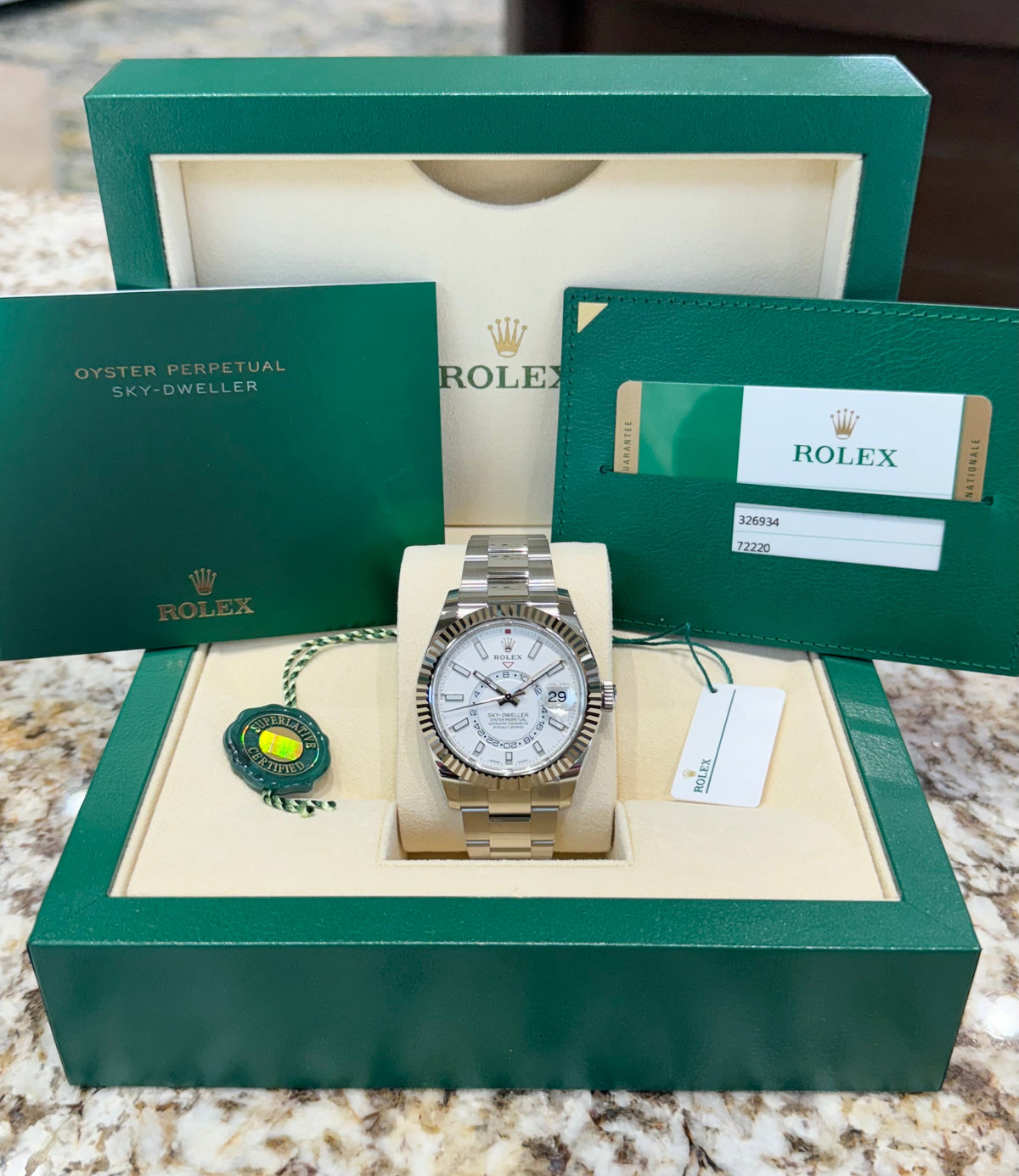 2017 Rolex Sky-Dweller 326934 Watch