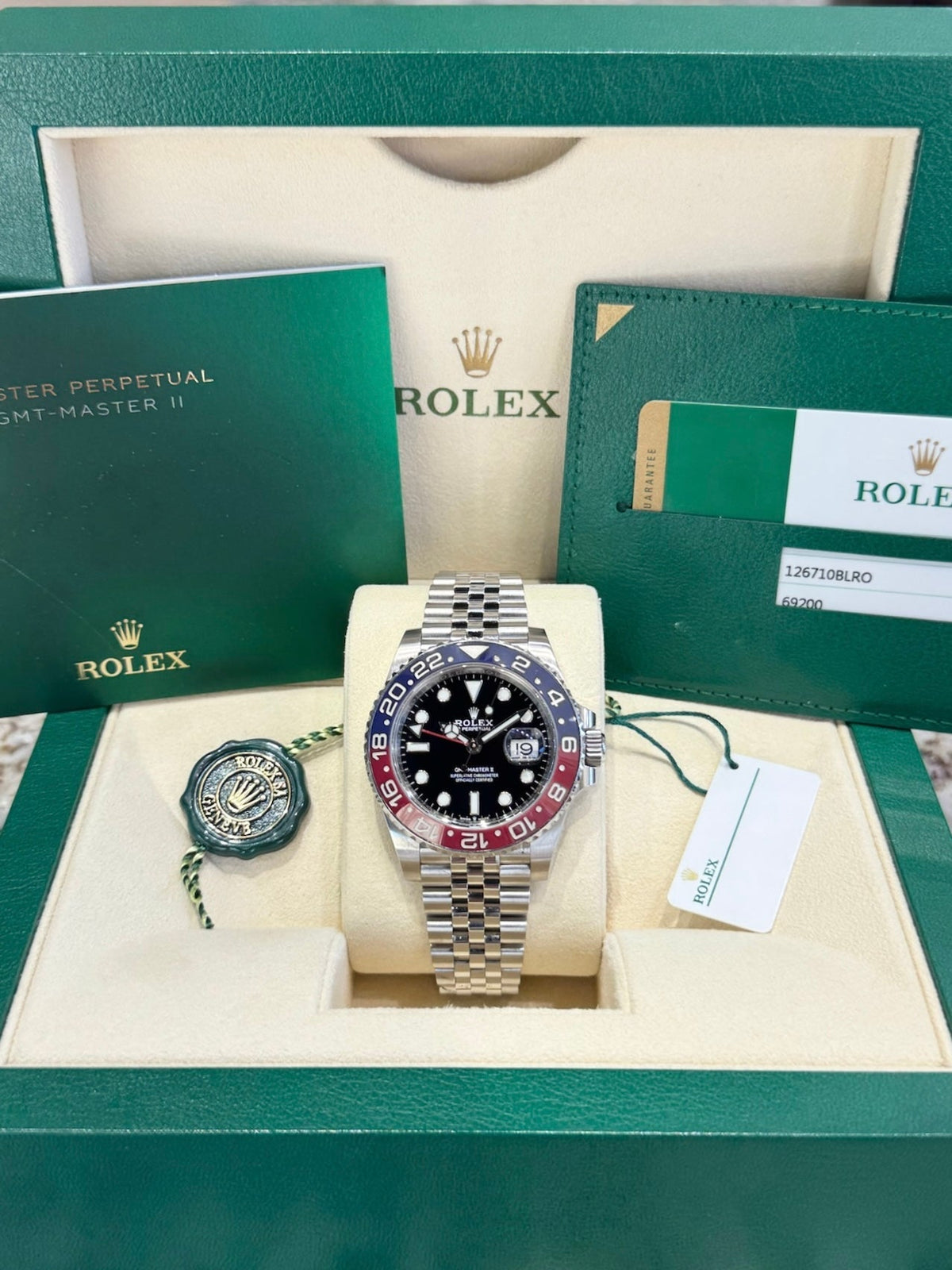 2019 Rolex GMT-Master II Pepsi 126710BLRO Watch