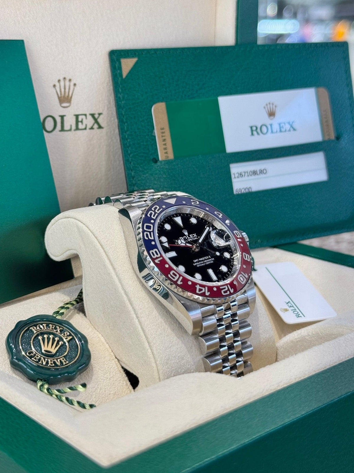 2019 Rolex GMT-Master II Pepsi 126710BLRO Watch