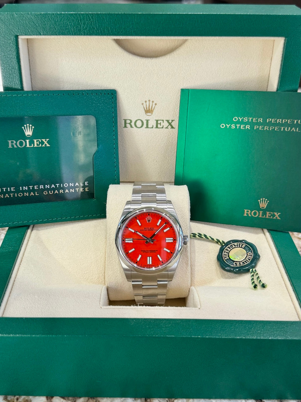 2022 Rolex Oyster Perpetual 41 124300 Watch