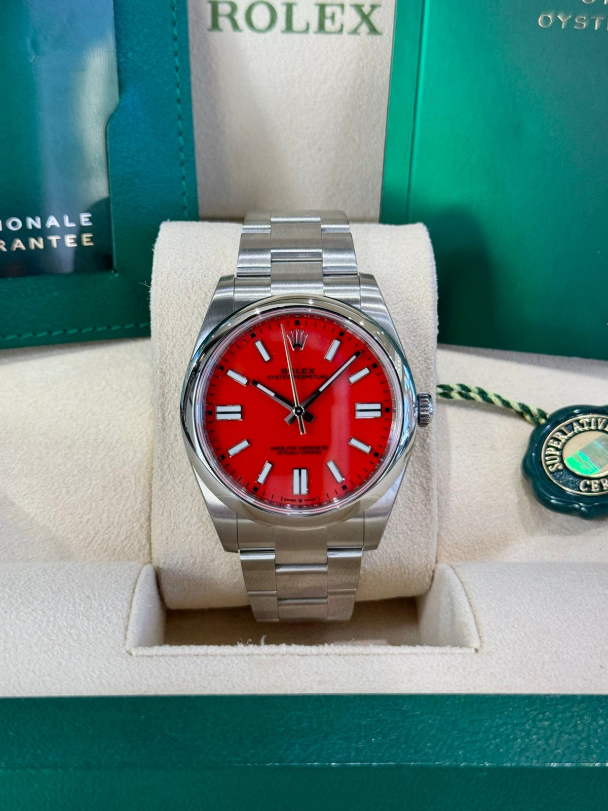 2022 Rolex Oyster Perpetual 41 124300 Watch