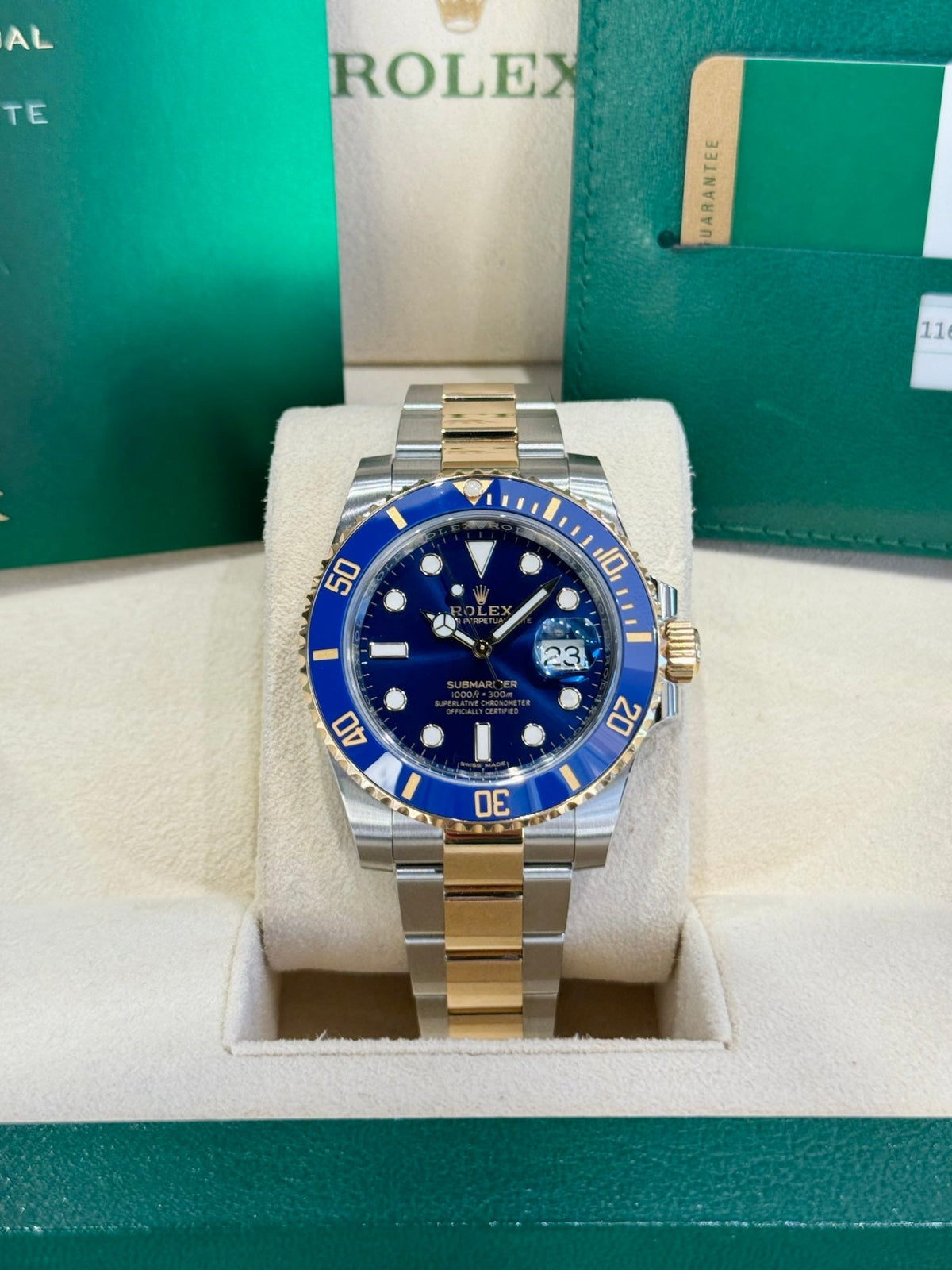 2018 Rolex Submariner 116613LB Watch