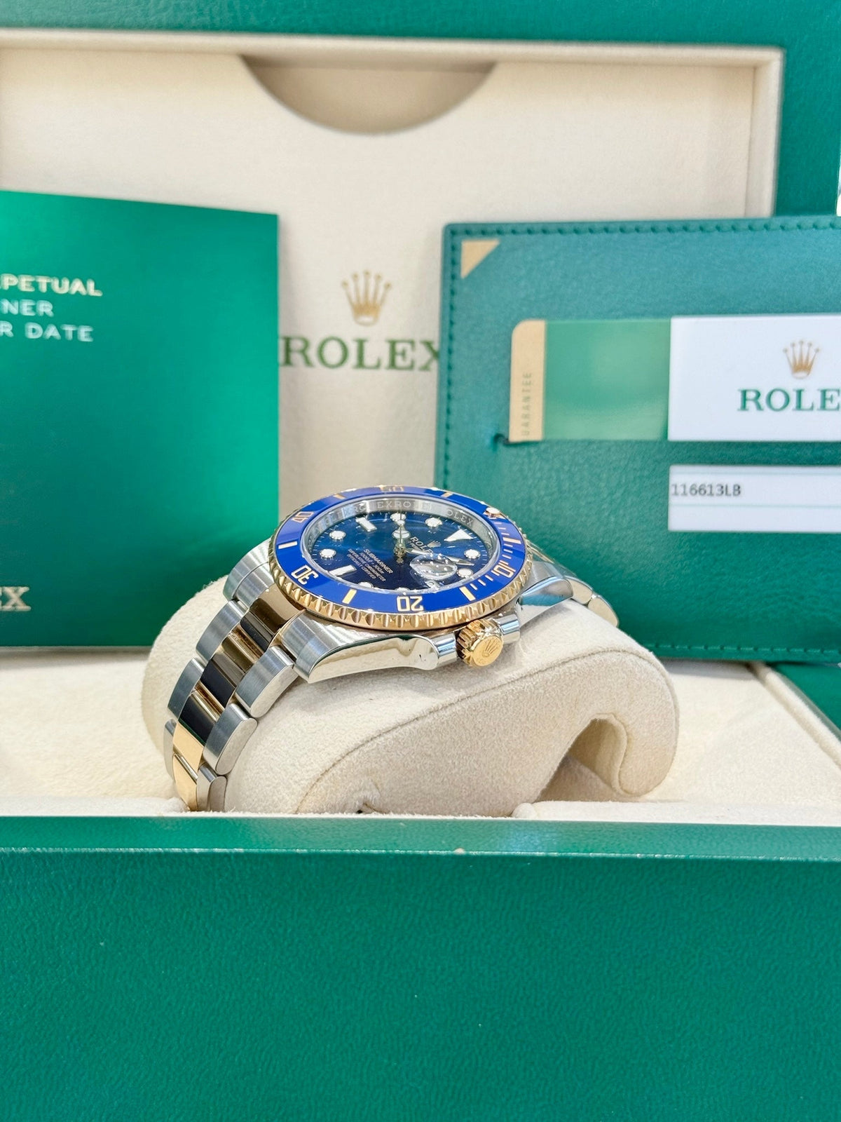 2018 Rolex Submariner 116613LB Watch