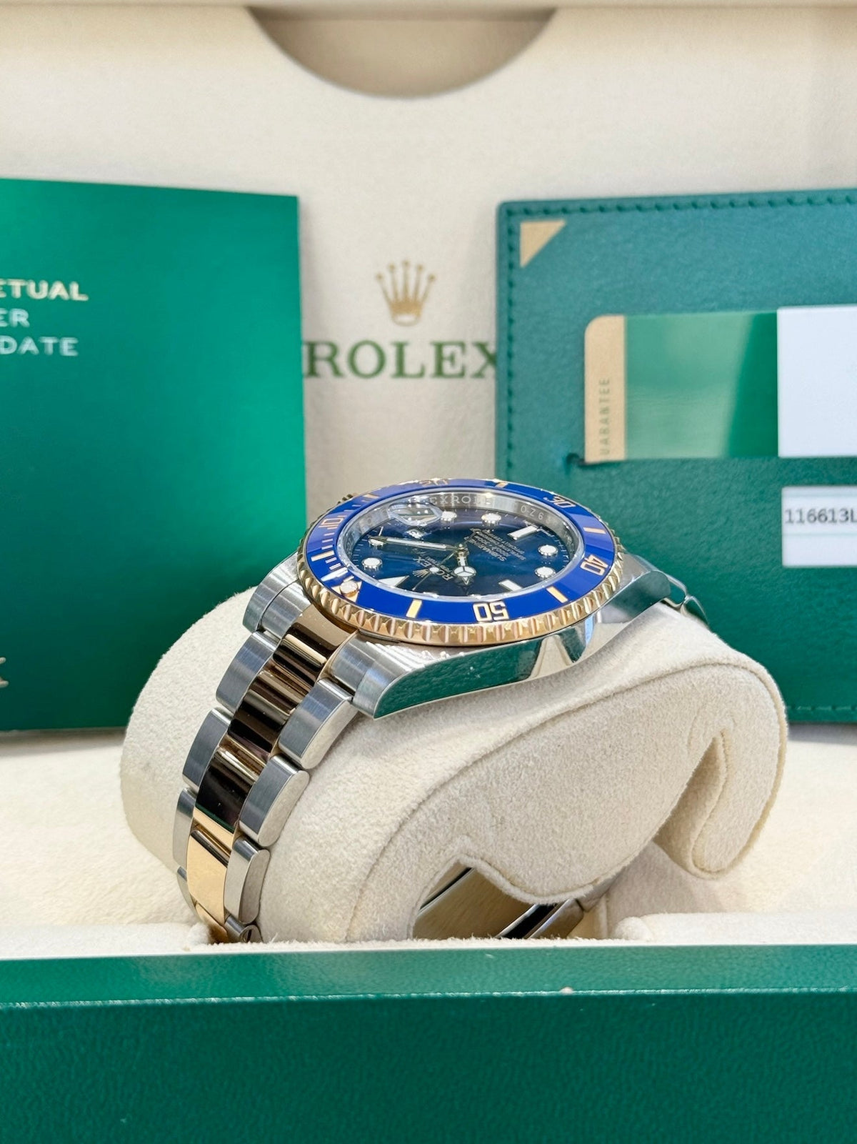 2018 Rolex Submariner 116613LB Watch
