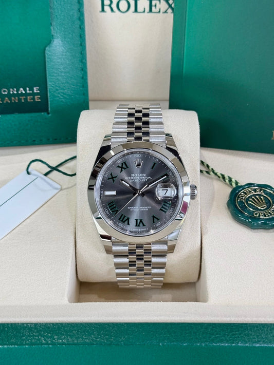 2025 Rolex Datejust 41 Wimbledon 126300 Watch