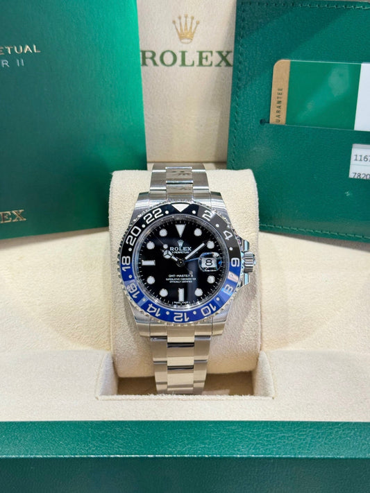 2017 Rolex GMT-Master II Batman 116710BLNR Watch