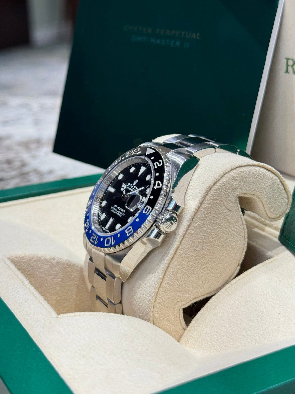2017 Rolex GMT-Master II Batman 116710BLNR Watch