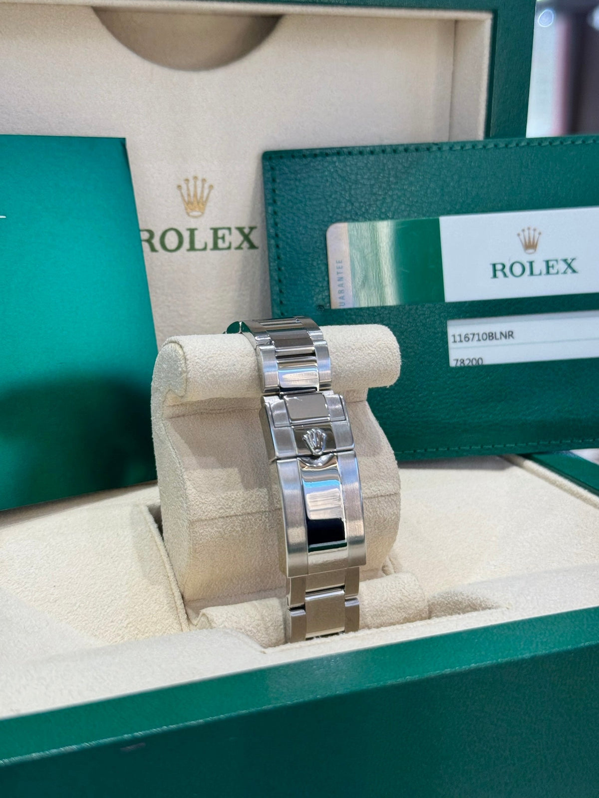 2017 Rolex GMT-Master II Batman 116710BLNR Watch