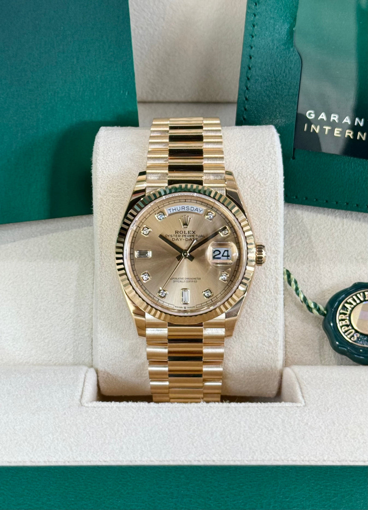 2024 Rolex Day-Date 36 128238 Watch