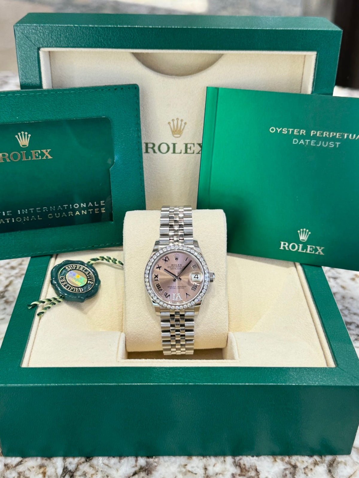 2023 Rolex Datejust 31 278384RBR Watch