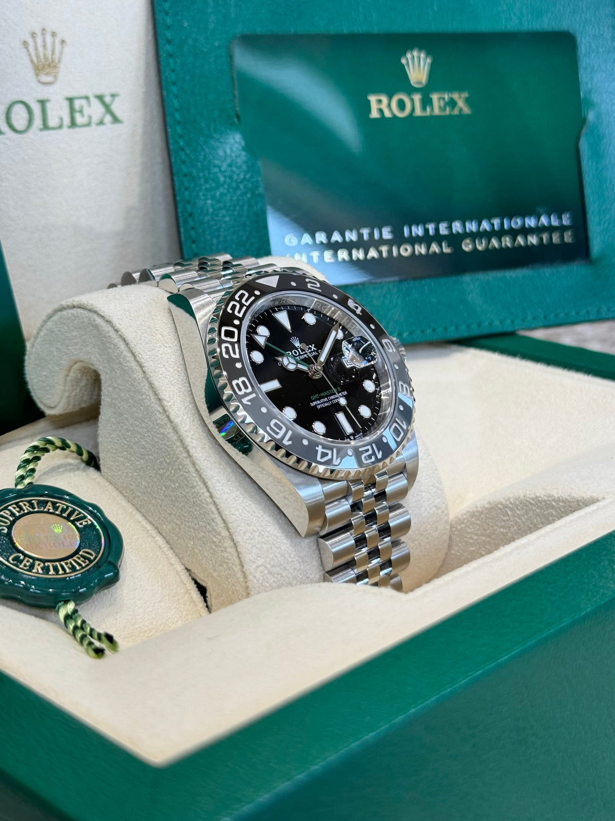 2025 Rolex GMT-Master II Bruce Wayne 126710GRNR Watch