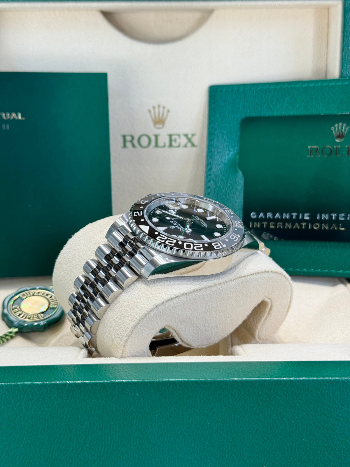 2025 Rolex GMT-Master II Bruce Wayne 126710GRNR Watch