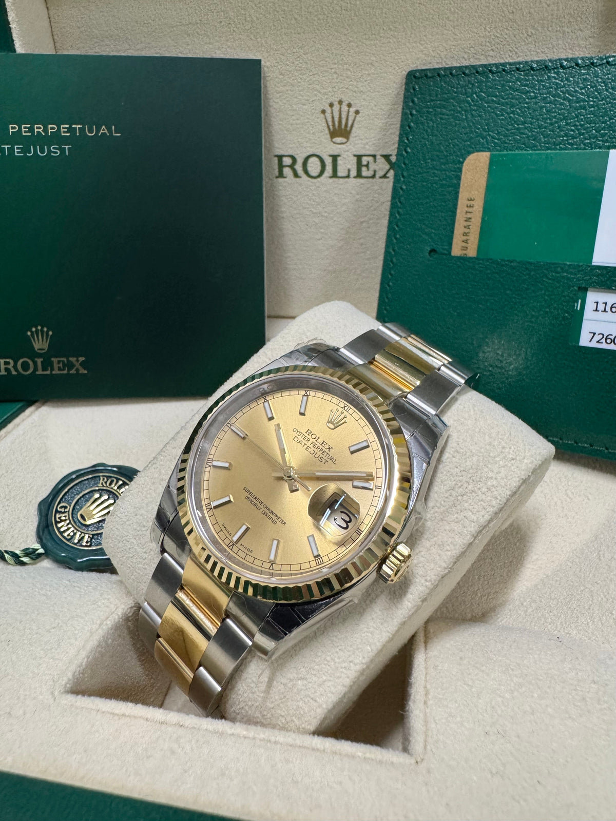 2017 Rolex Datejust 36 116233 Watch