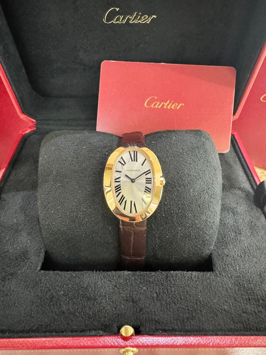 2019 Cartier Baignoire W8000007 Watch