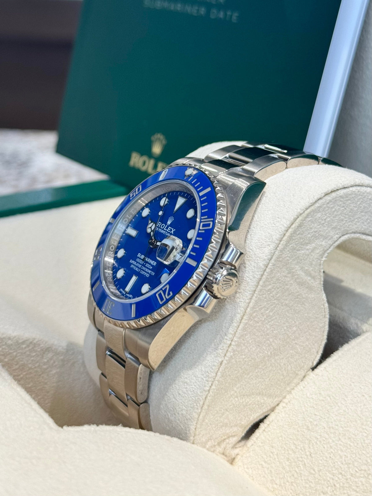 2018 Rolex Submariner 116619LB Watch