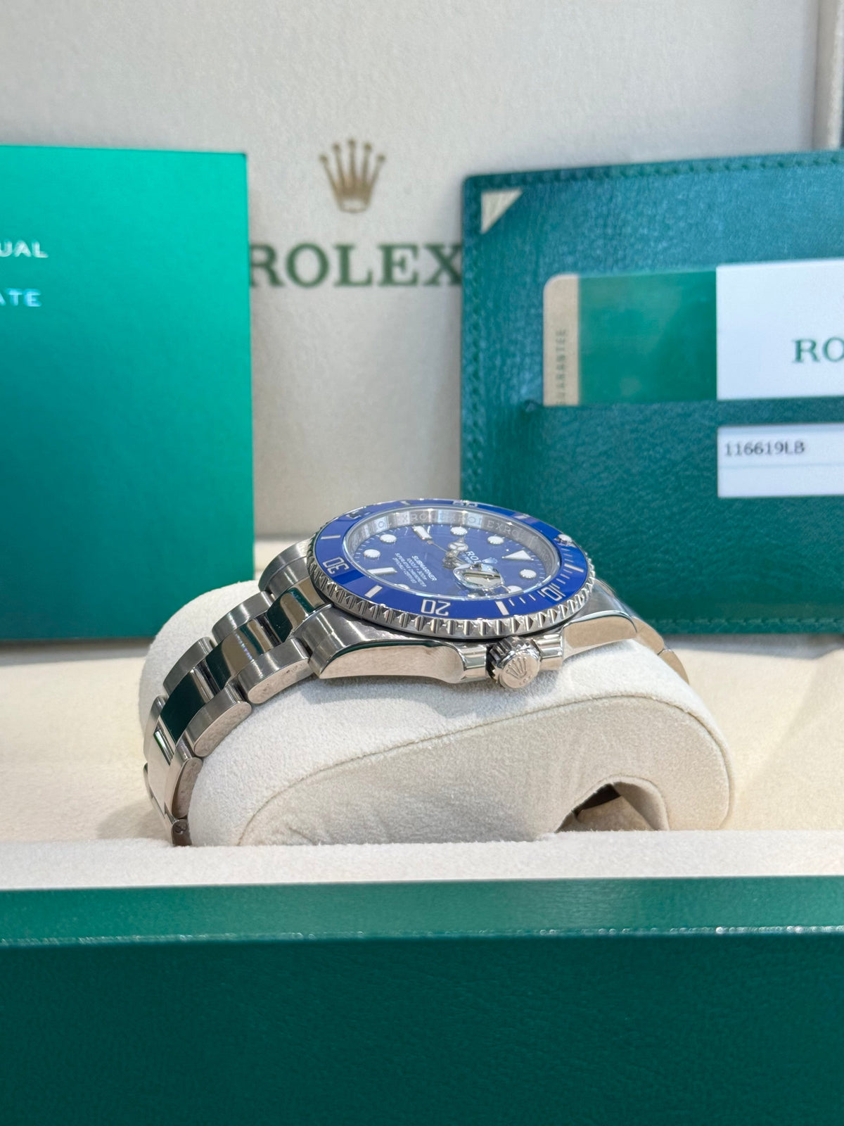 2018 Rolex Submariner 116619LB Watch