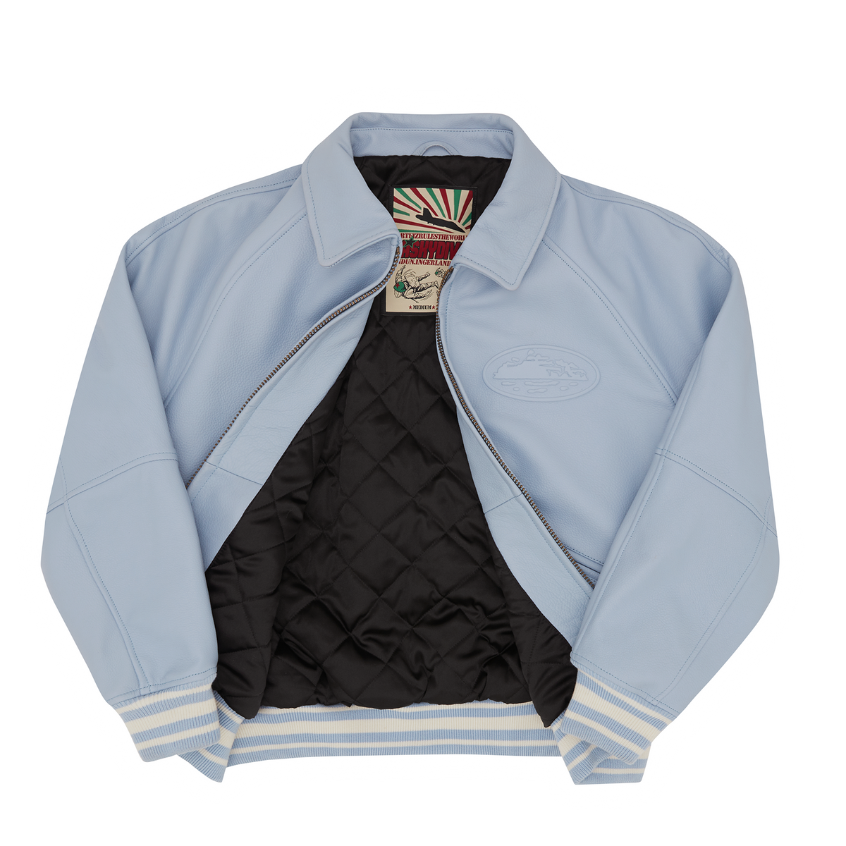 Corteiz DA Skydive Jacket - Baby Blue
