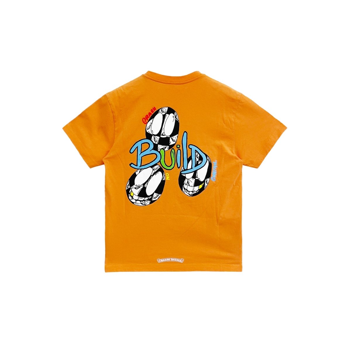 Chrome Hearts Matty Boy Orange Link Short Sleeve T-Shirt Tee