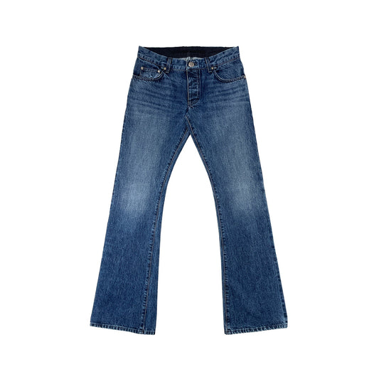 Chrome Hearts Turbo Diesel Jeans – Blue front view