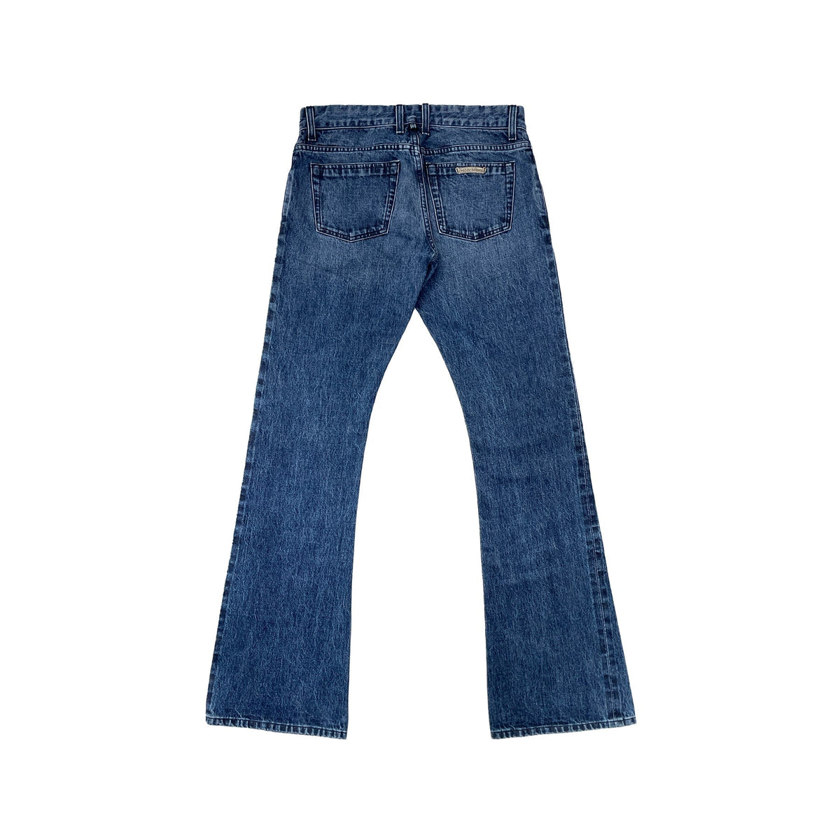 Chrome Hearts Turbo Diesel Jeans – Blue back view