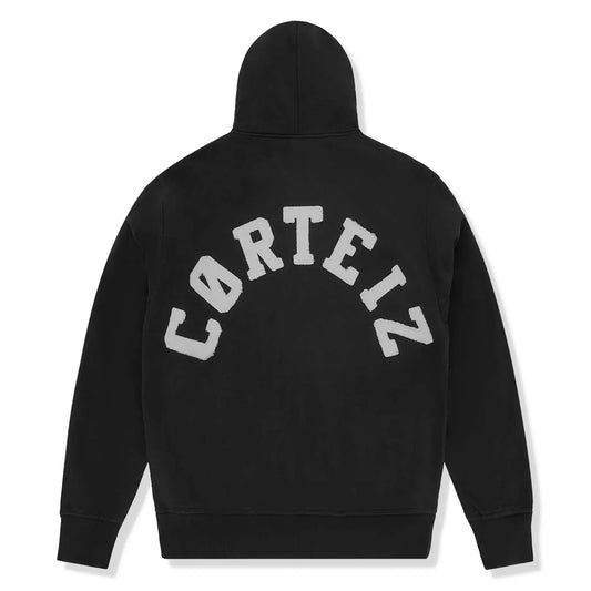 Corteiz Colly Arch Zip-Up Hoodie - Black