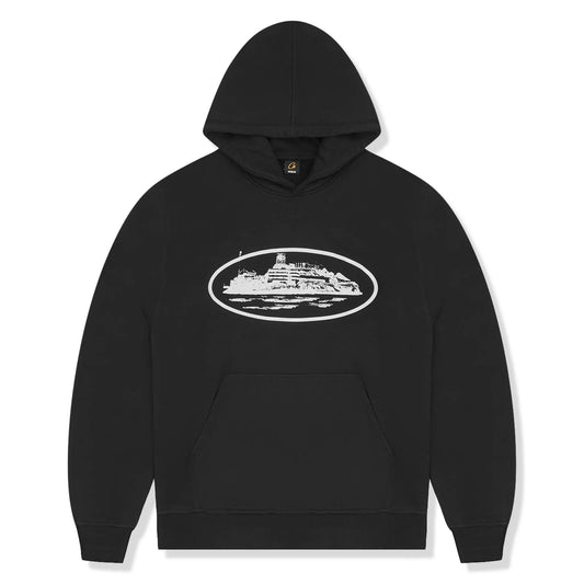 Corteiz CRTZ Alcatraz Hoodie - Black