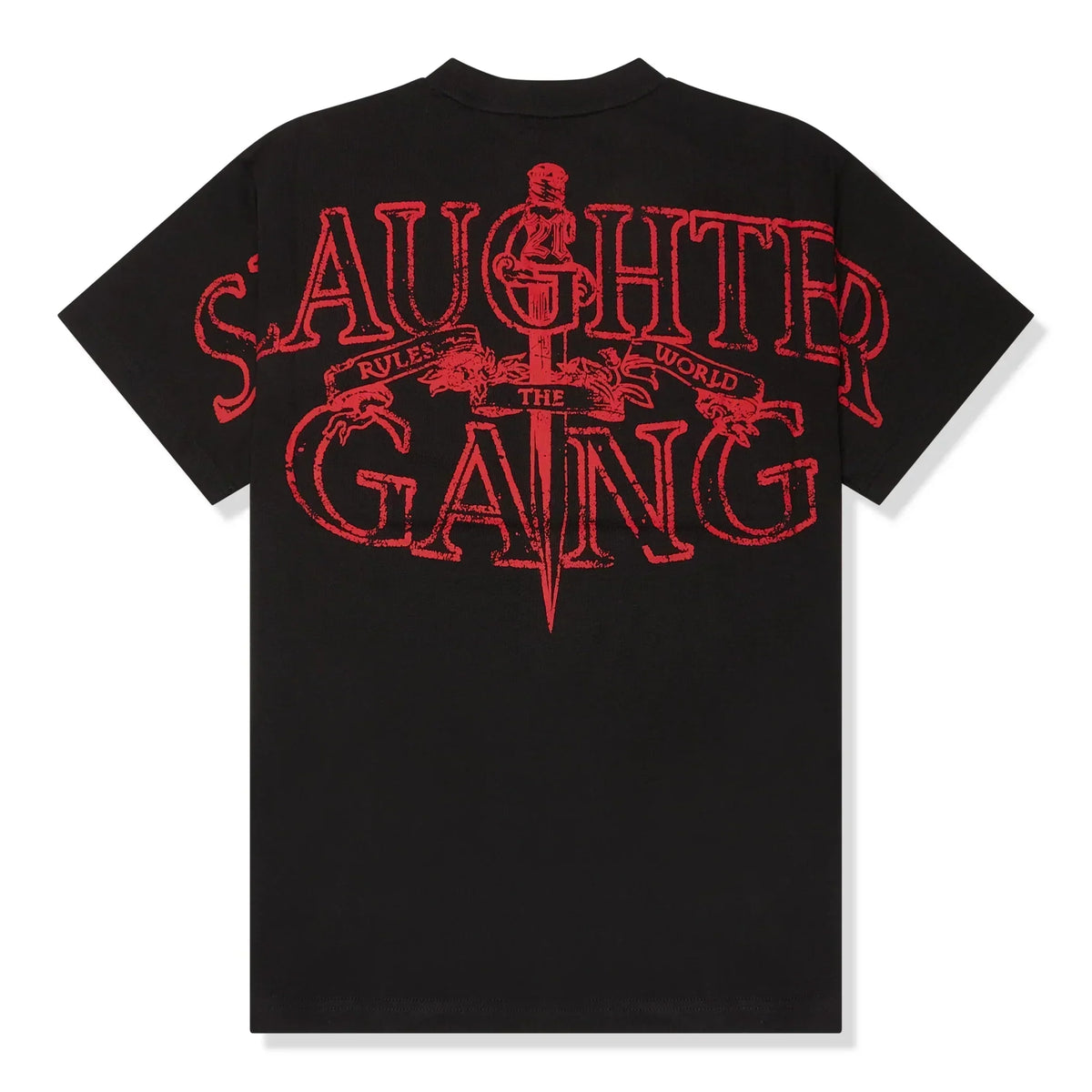 Corteiz X Slaughter Gang 21 Savage T Shirt - Black