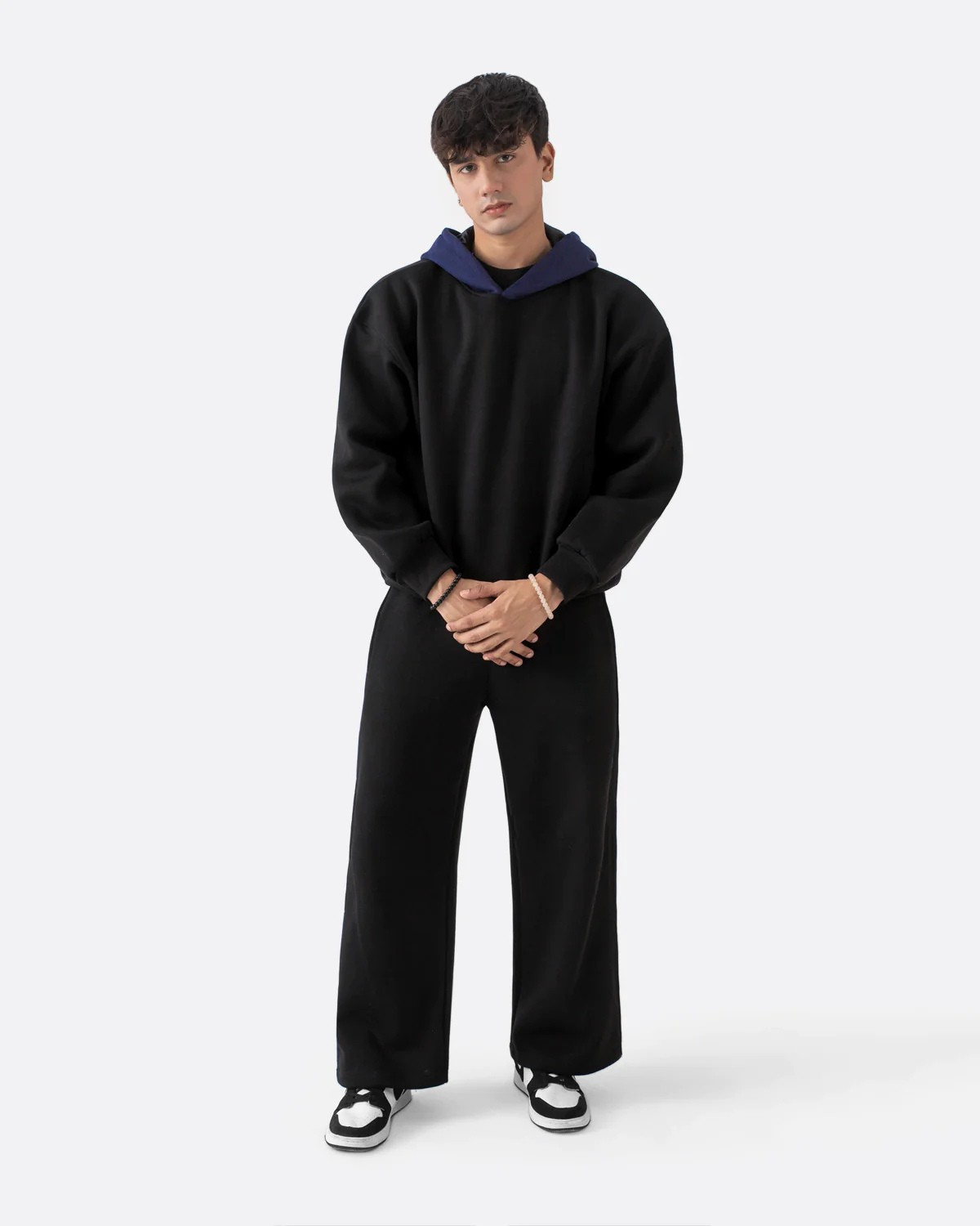 Diaz Clothing Navy Tech Hoodie