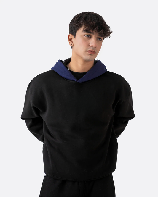 Diaz Clothing Navy Tech Hoodie