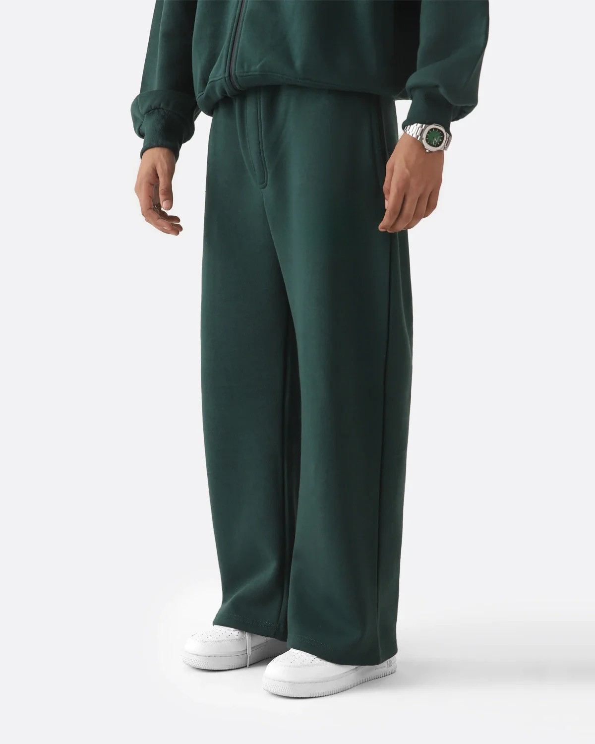 Diaz Clothing Hunter Green Baggy Sweatpants