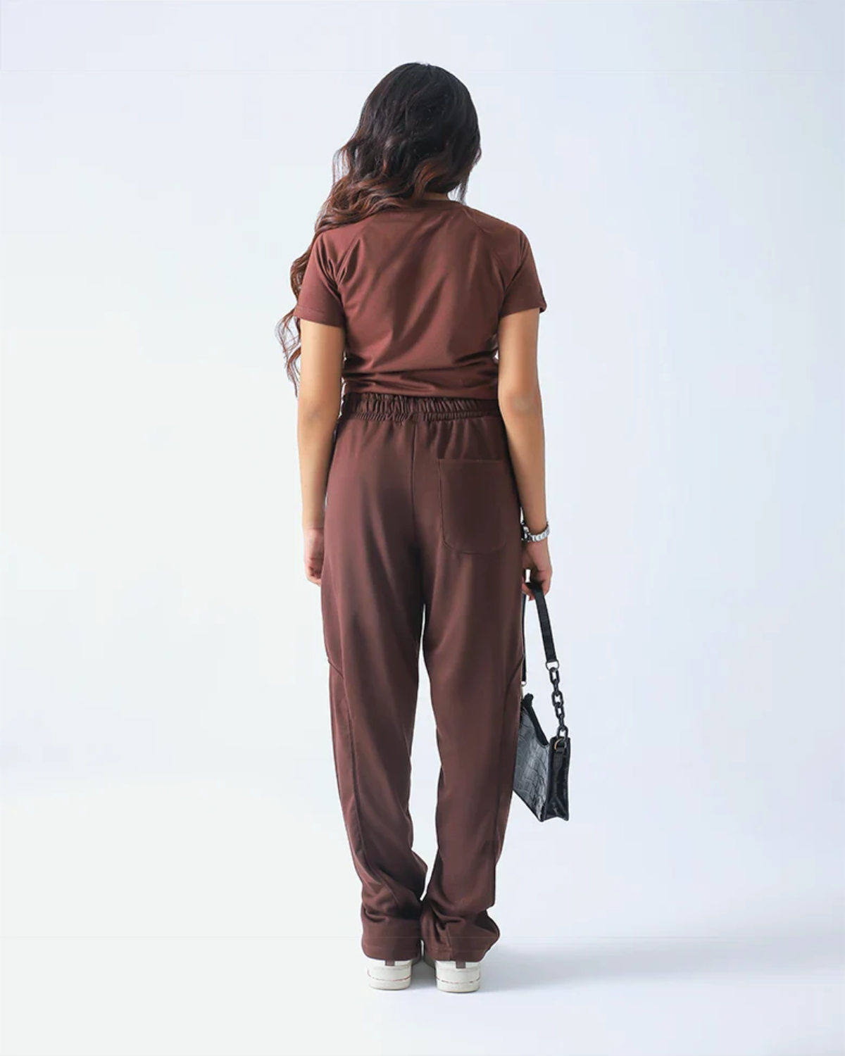 Diaz Clothing Brown Baby Tee