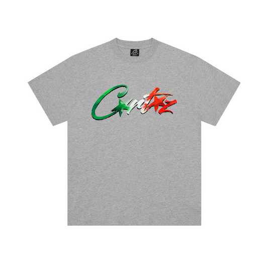 Corteiz Allstarz Italia Tee - Grey