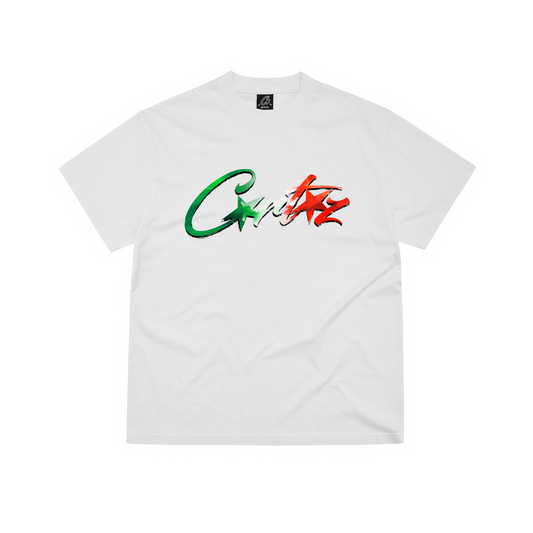 Corteiz Allstarz Italia Tee - White
