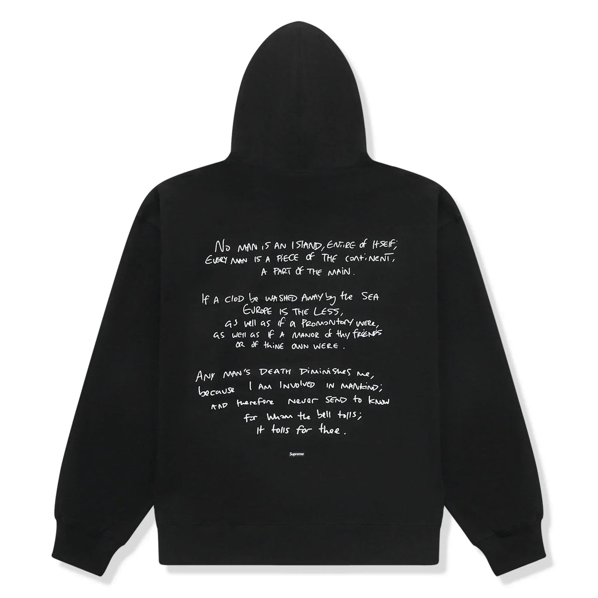 Supreme X Corteiz Rule The World Hoodie - Black